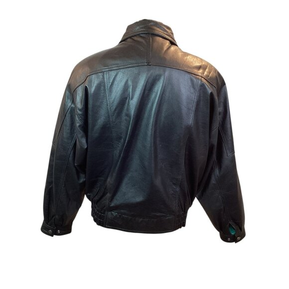 Wilsons Leather Thinsulate Liner Mens Medium Leather Jacket Black - Picture 3 of 16
